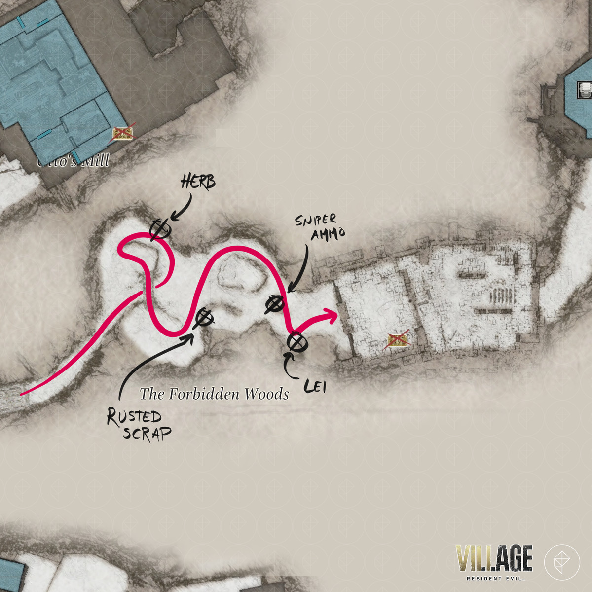 Resident Evil Village walkthrough part 13: Find the stronghold
