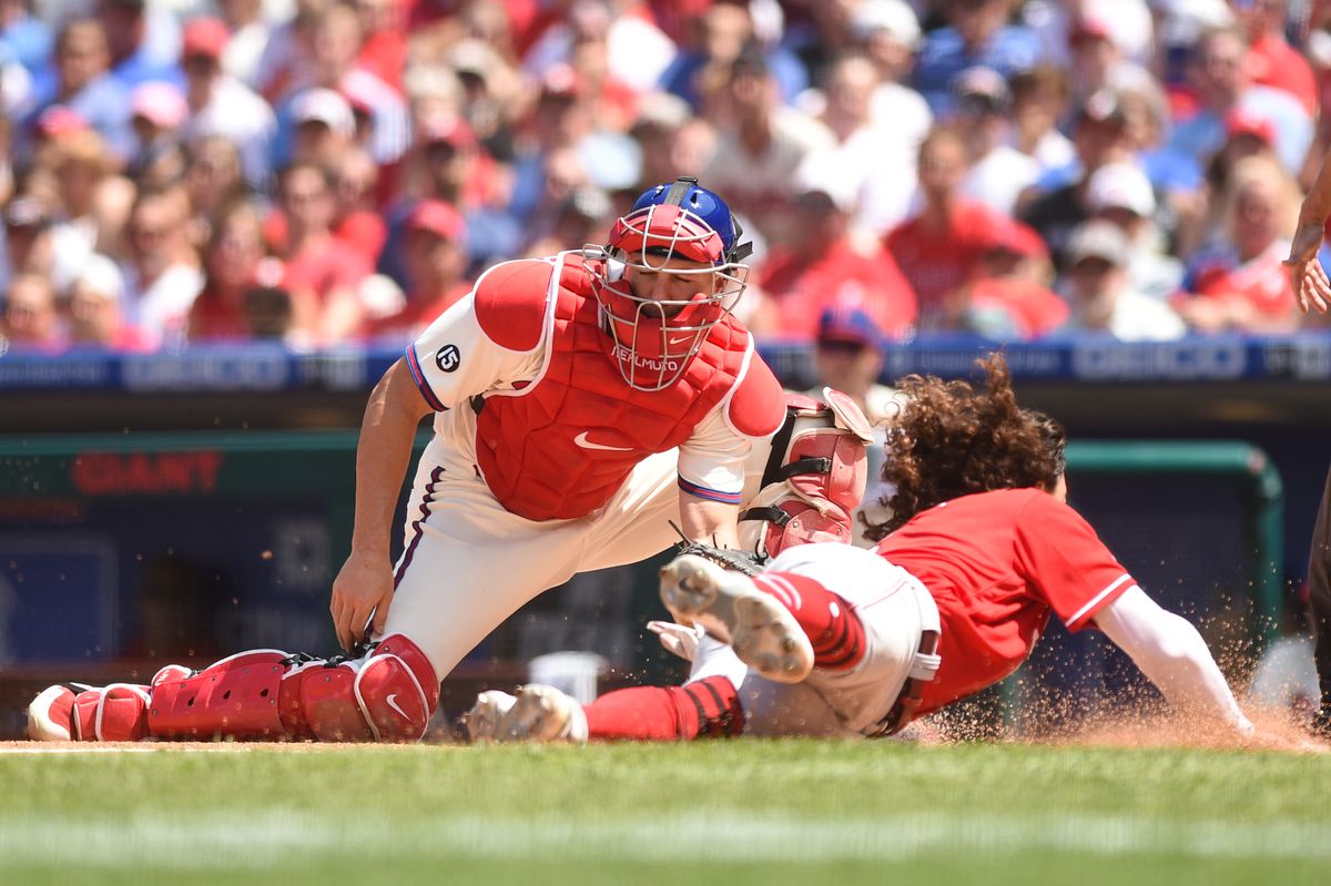 MLB: AUG 15 Reds at Phillies