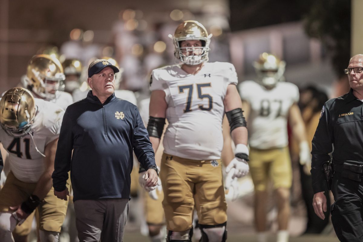 Notre Dame Football News: Let's talk about the Brian Kelly and LSU thing -  One Foot Down