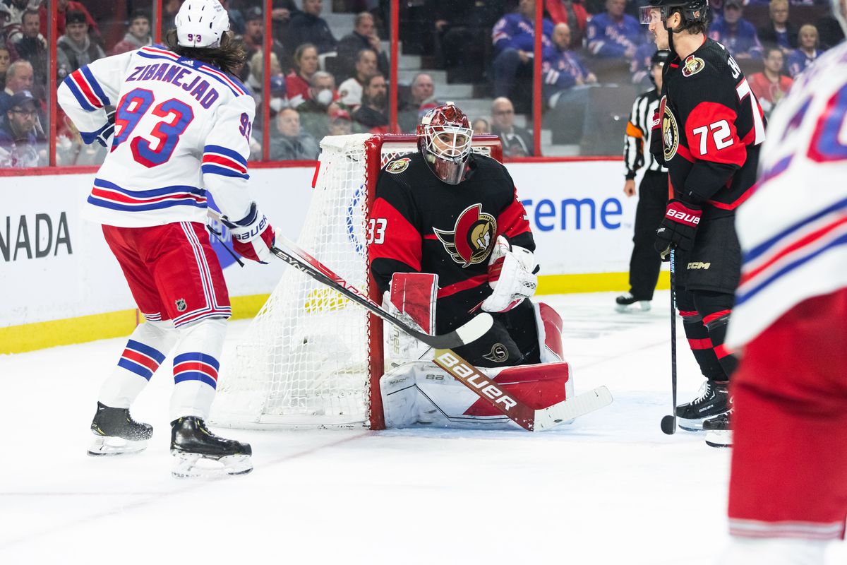 NHL: NOV 30 Rangers at Senators