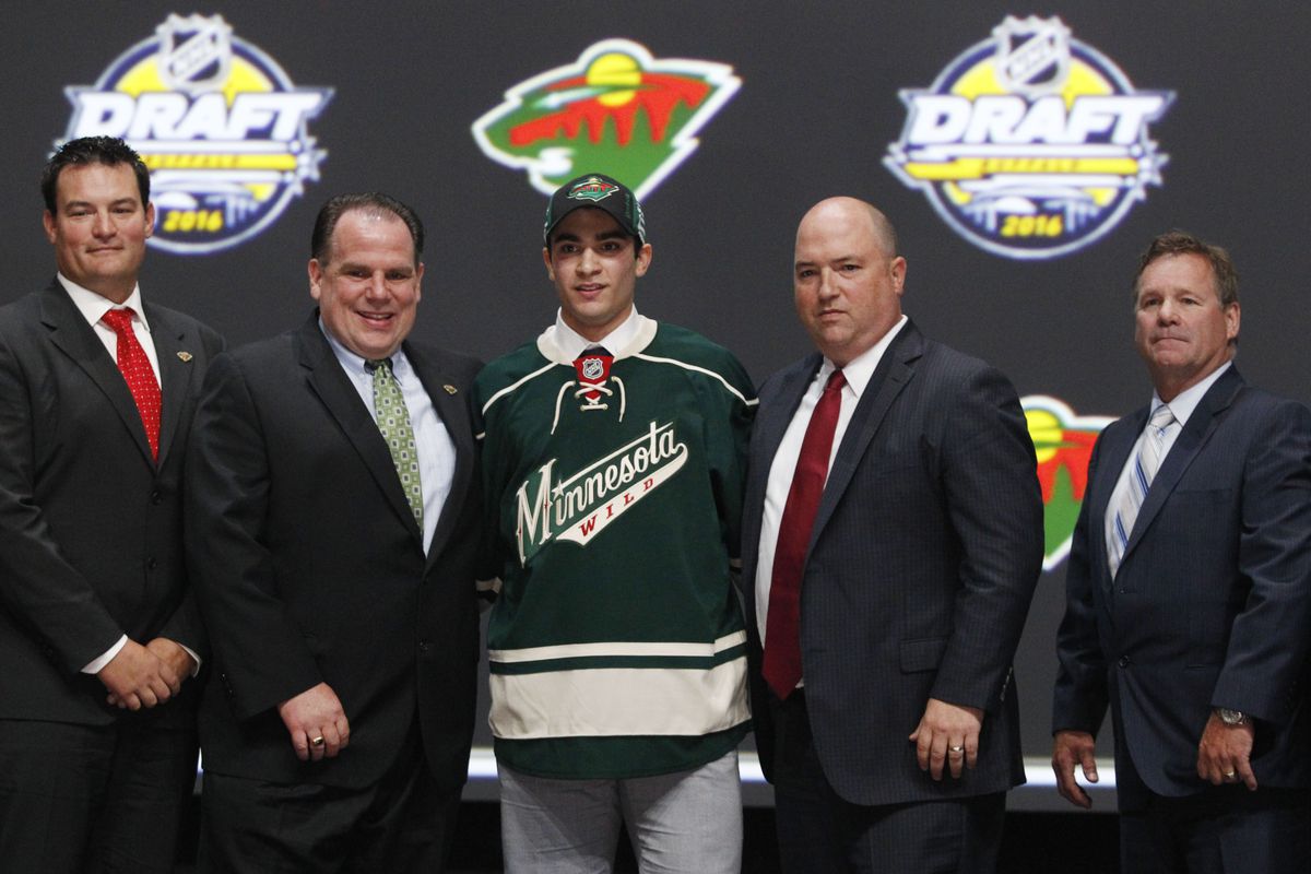 Luke Kunin was the highest drafted player with Big Ten ties, going 15th overall to the Minnesota Wild.