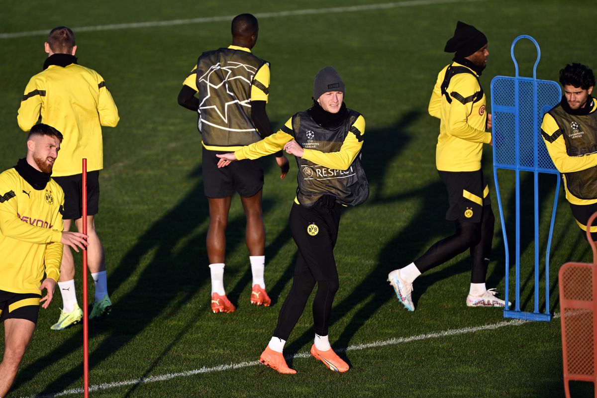 Borussia Dortmund - final training session