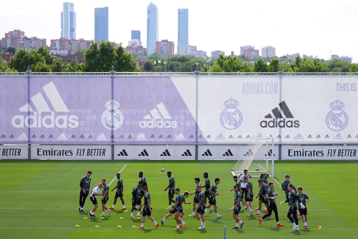 Real Madrid Training Session And Press Conference