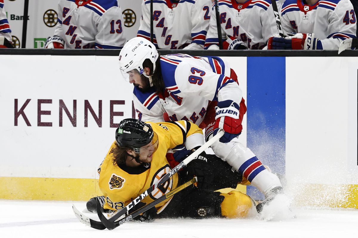 NHL: MAR 13 Rangers at Bruins