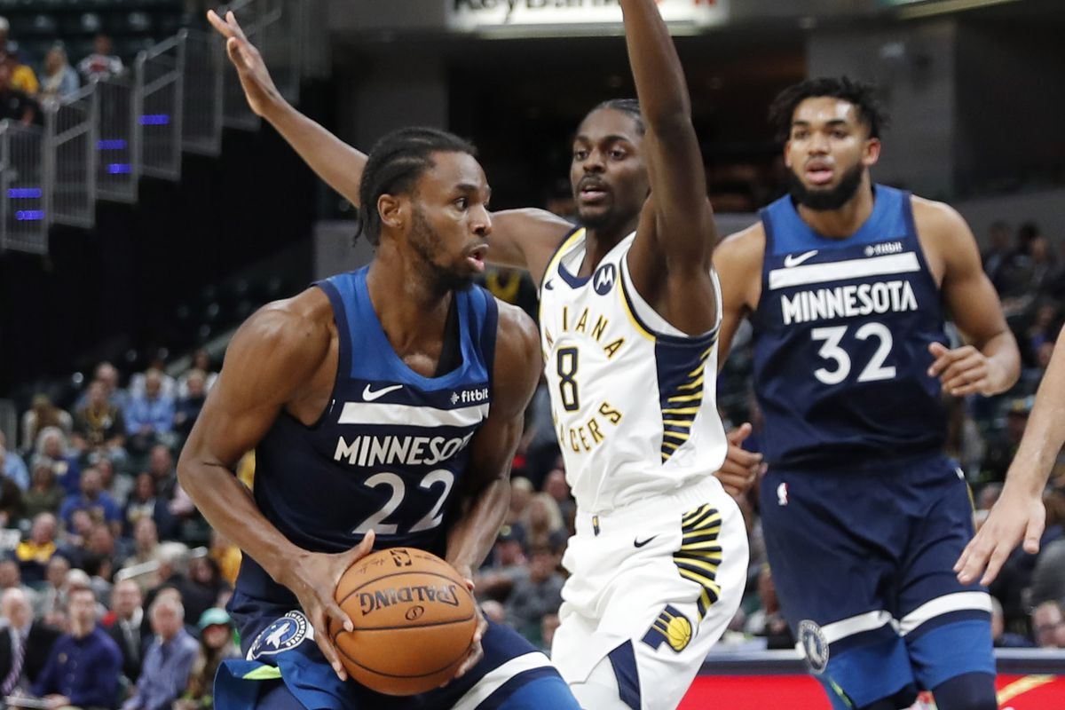 NBA: Preseason-Minnesota Timberwolves at Indiana Pacers