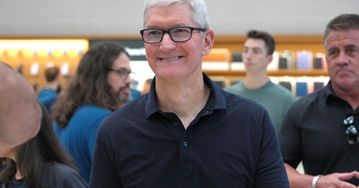 Tim Cook takes a  million pay cut that he recommended
