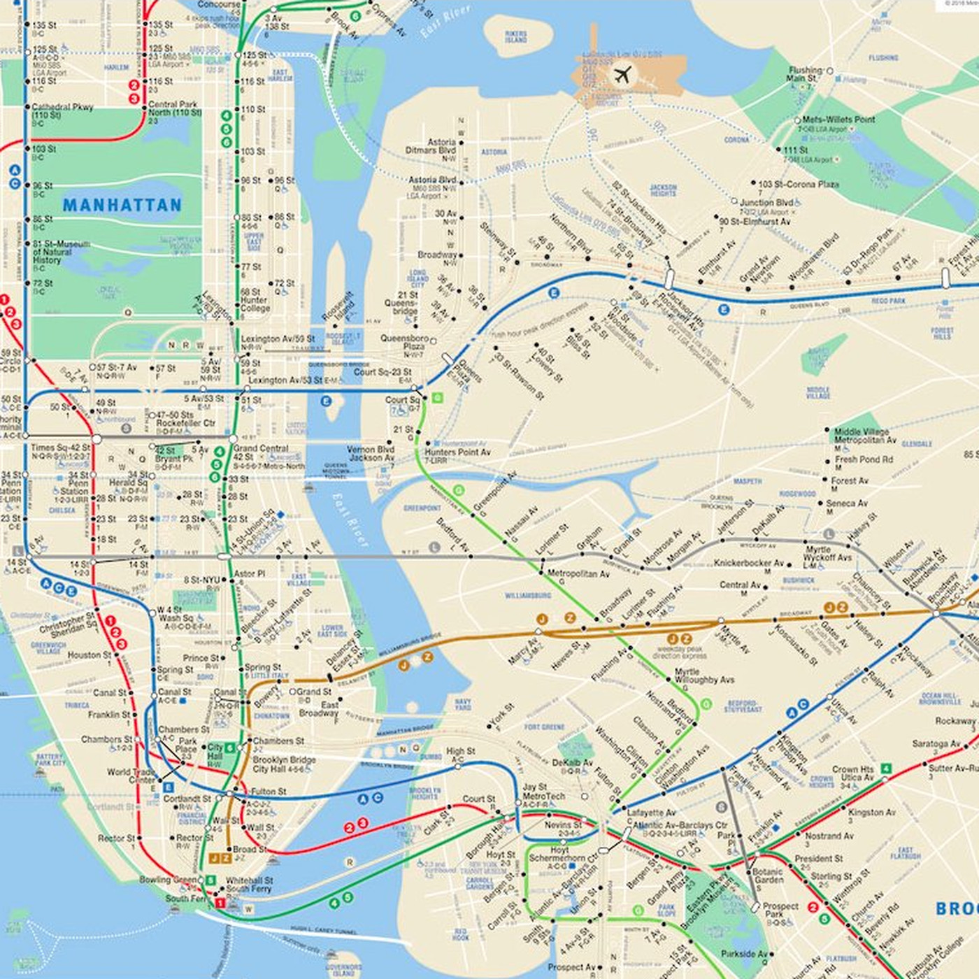 See New York Subway Delays Visualized In Real Time On This New Map