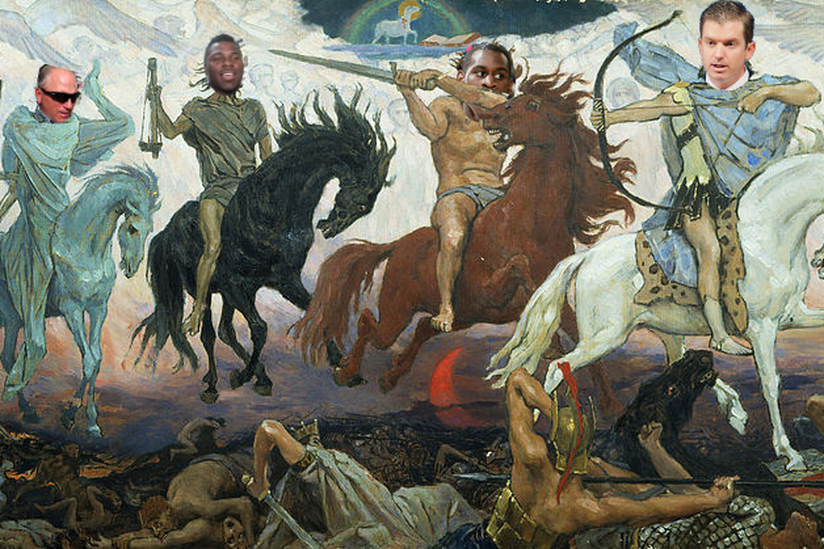 The Four Horsemen of the Bull-pocalypse