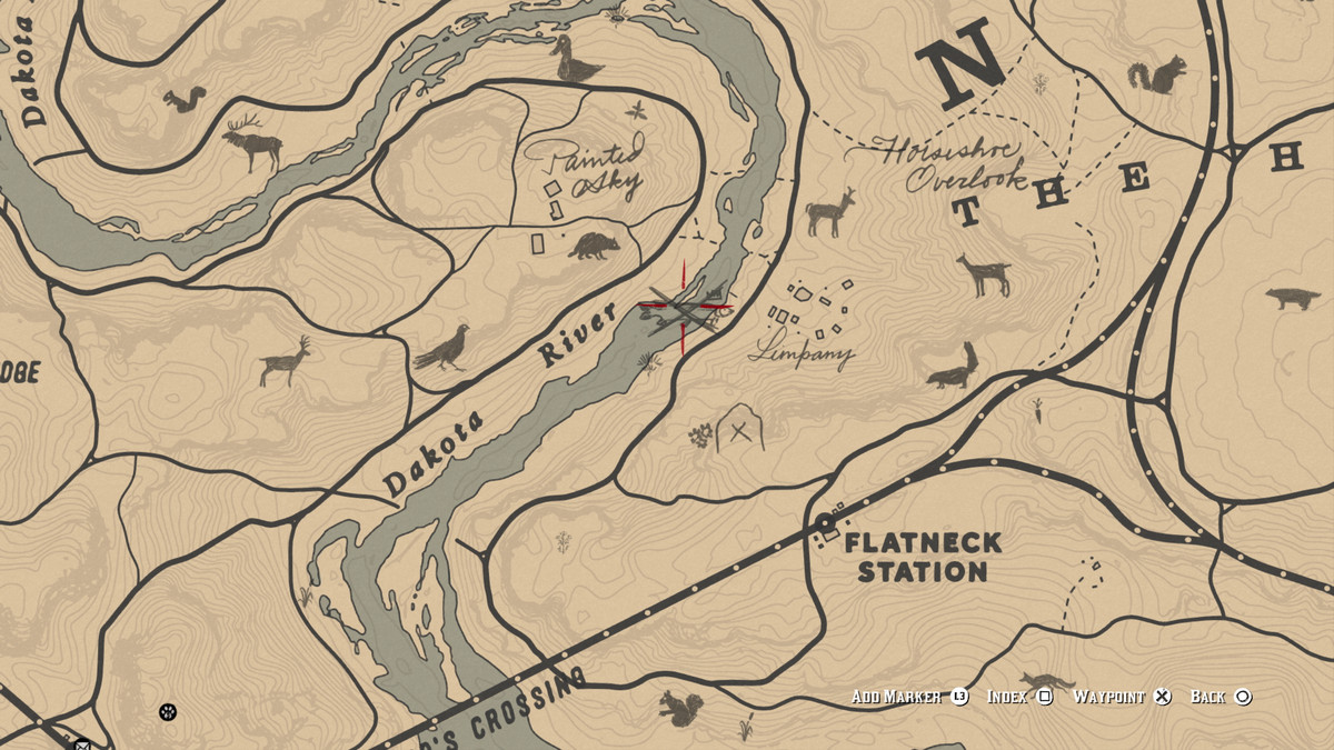Red Dead Redemption 2&nbsp;Legendary Chain Pickerel location