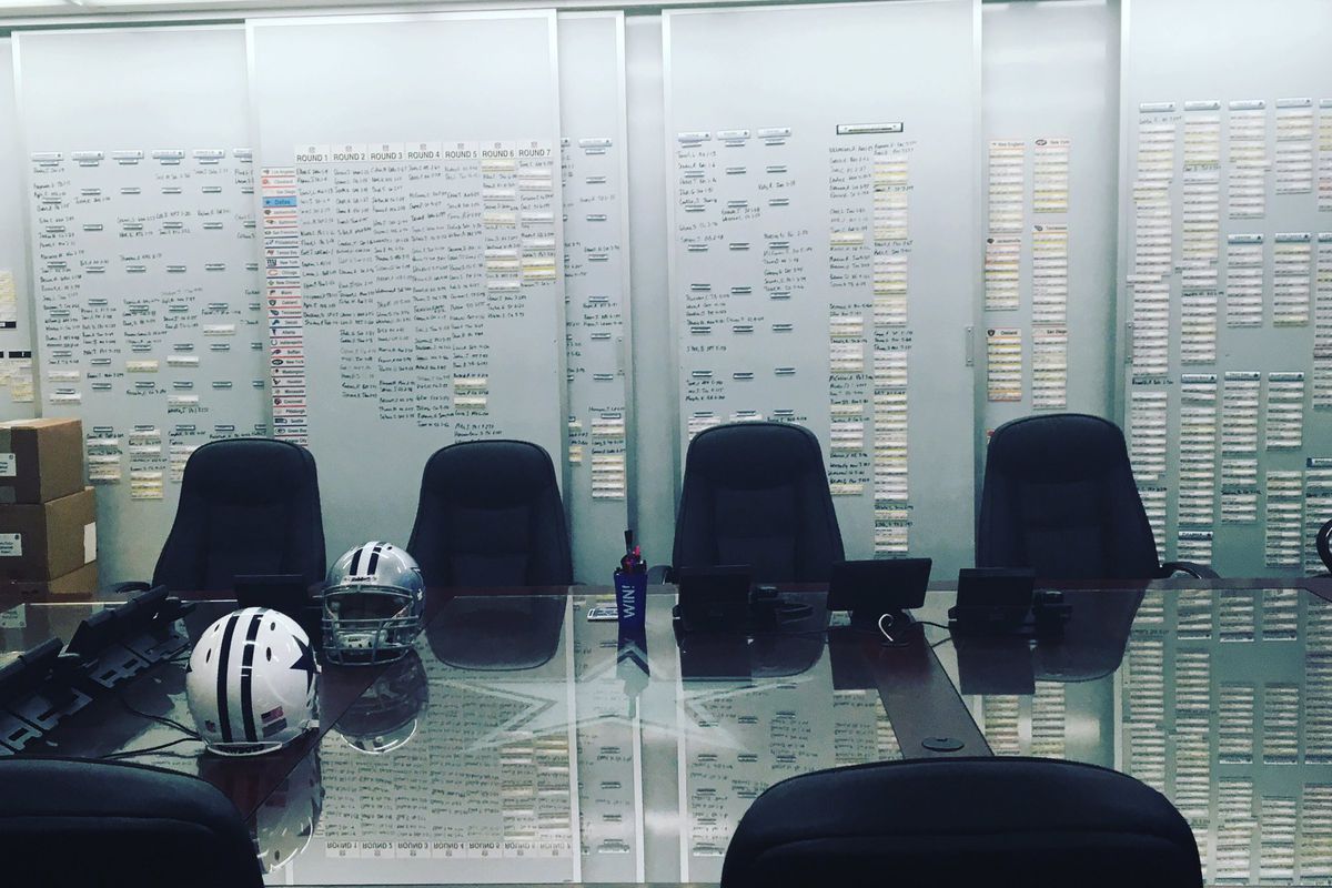 2016 Cowboys Draft Board
