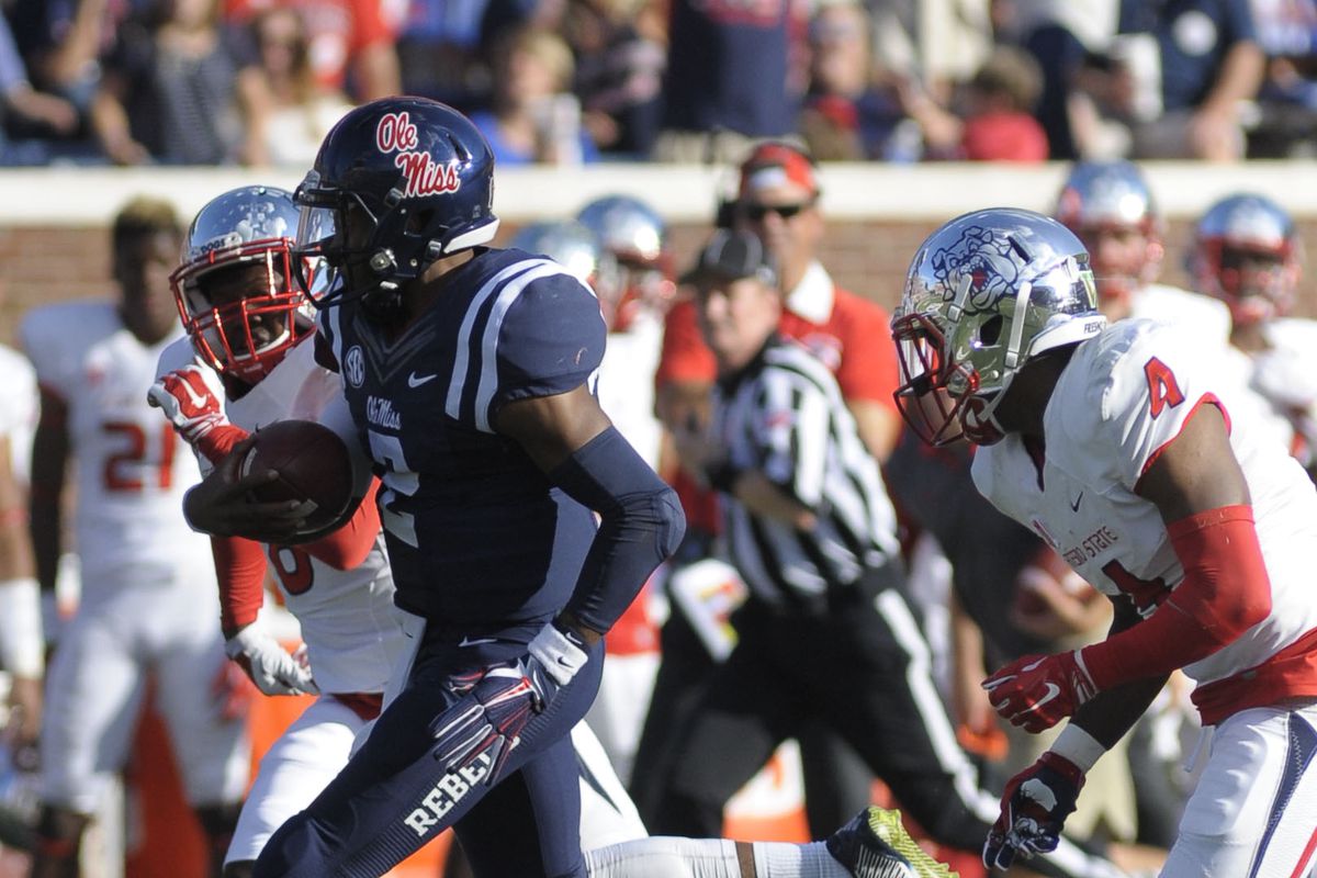 NCAA Football: Fresno State at Mississippi