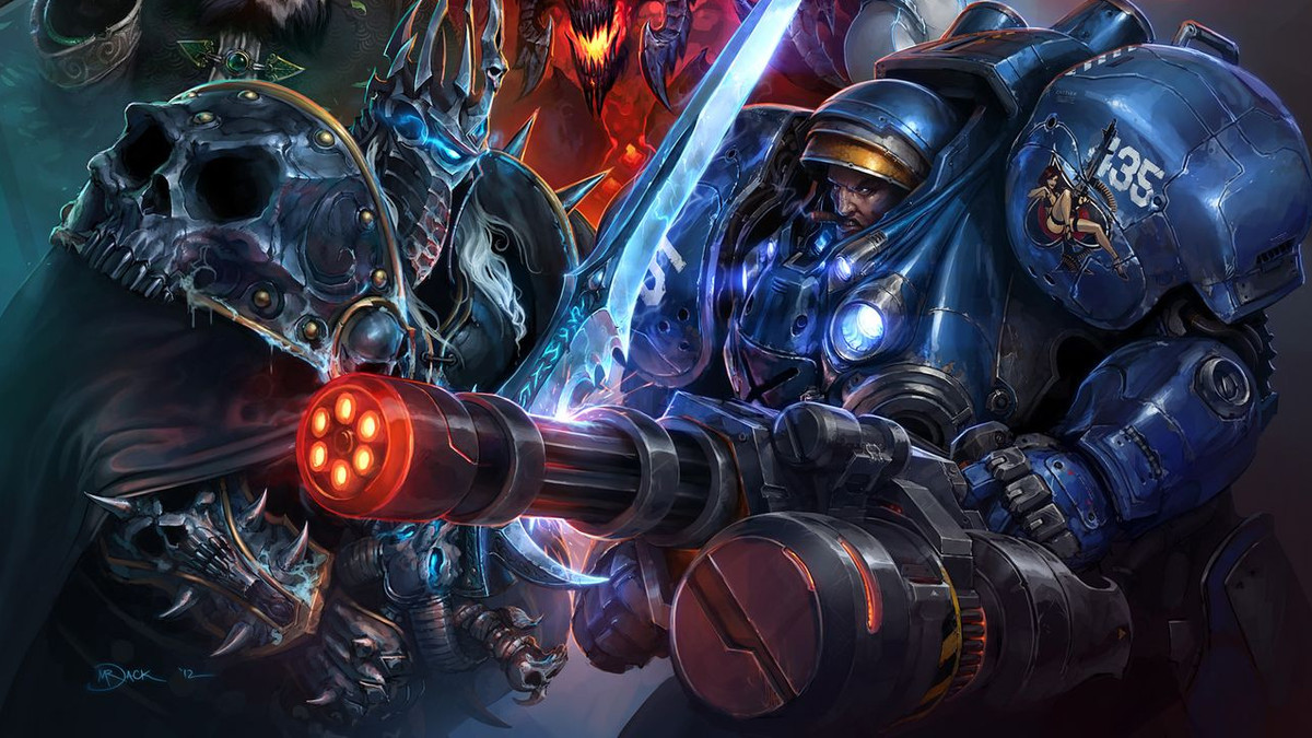 heroes of the storm art