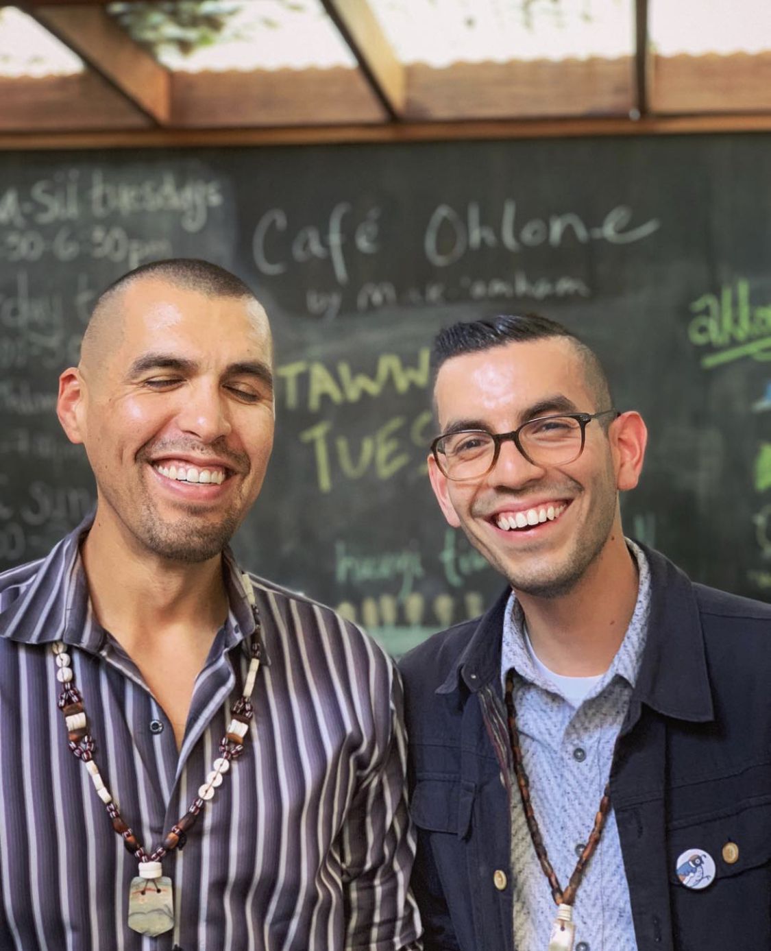 Vincent Medina (left) and Louis Trevino at their Berkeley restaurant