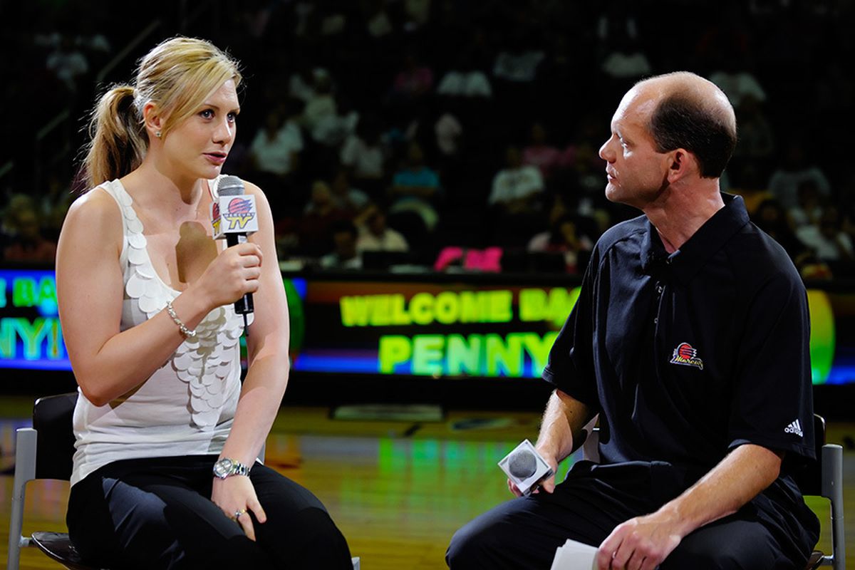 Penny Taylor will play her first home game in Phoenix since winning the 2007 finals MVP this Saturday when the Mercury face the league leading Indiana Fever. Photo by Max Simbron