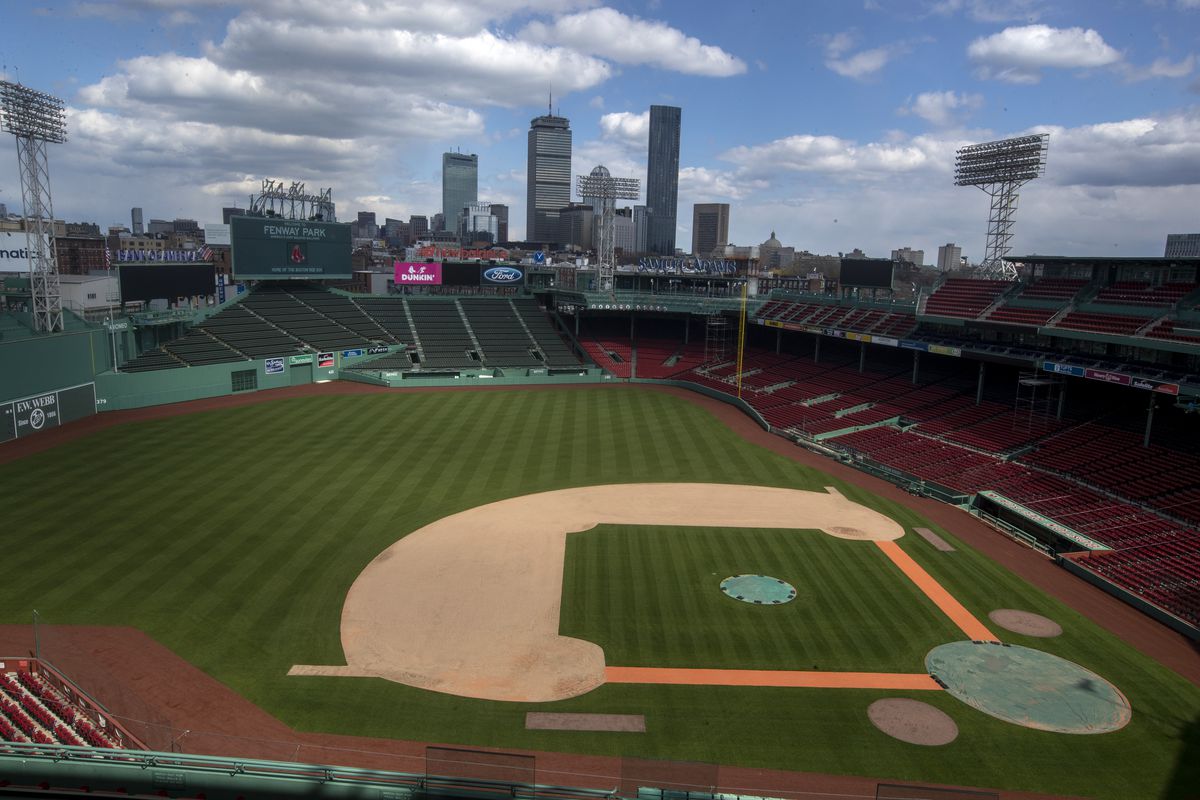 Empty Fenway Park During Pandemic