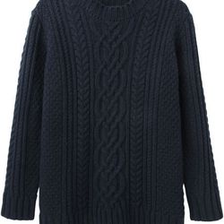 Steven Alan <a href="http://www.lagarconne.com/store/item.htm?itemid=22108&sid=1179&pid=">Vallenar cable knit sweater</a>, $345.