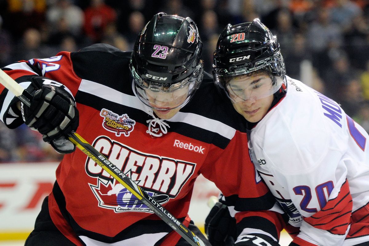 Sean Monahan participated in the CHL Top Prospects Game in January