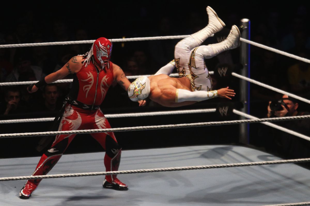 WWE is currently not speaking to Rey Mysterio.