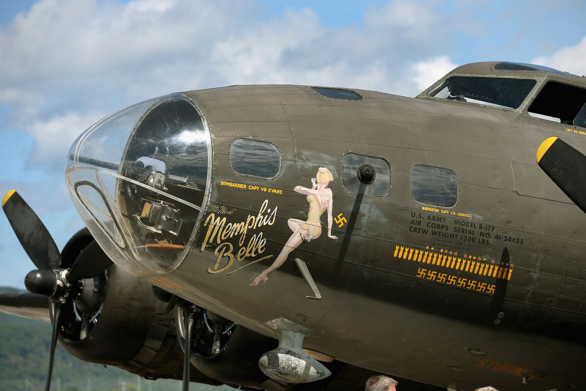 Historic Memphis Belle B-17 Plane Offers Tourists Rides