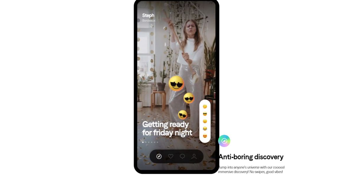 Feels is a new dating app that tries to give up dragging for Stories