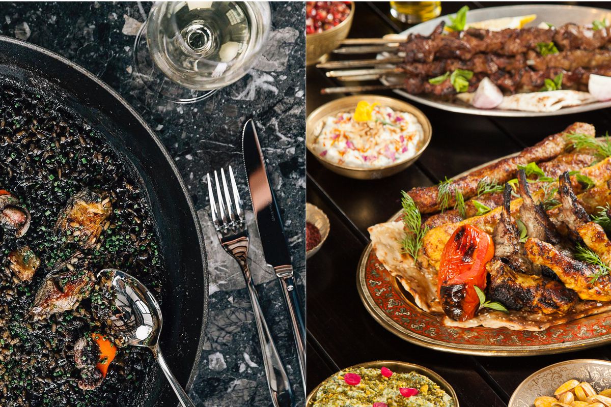 Coal Drops Yard King’s Cross restaurant Barrafina and Soho restaurant Berenjak from JKS Restaurants did battle on London restaurant Instagram with Michelin star restaurant Bibendum