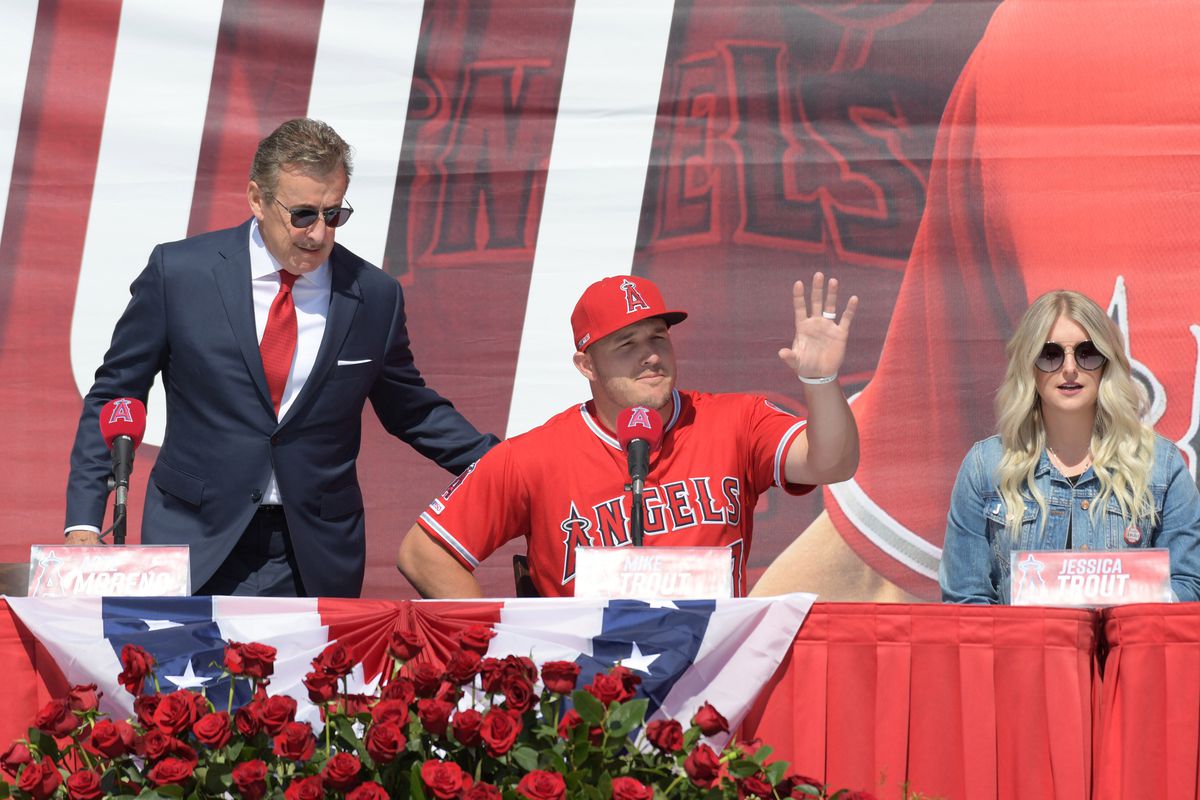 MLB: Mike Trout Press Conference