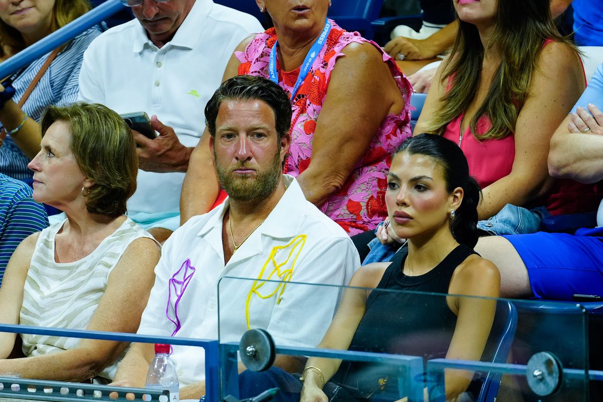 Dave Portnoy at the U.S. Open.