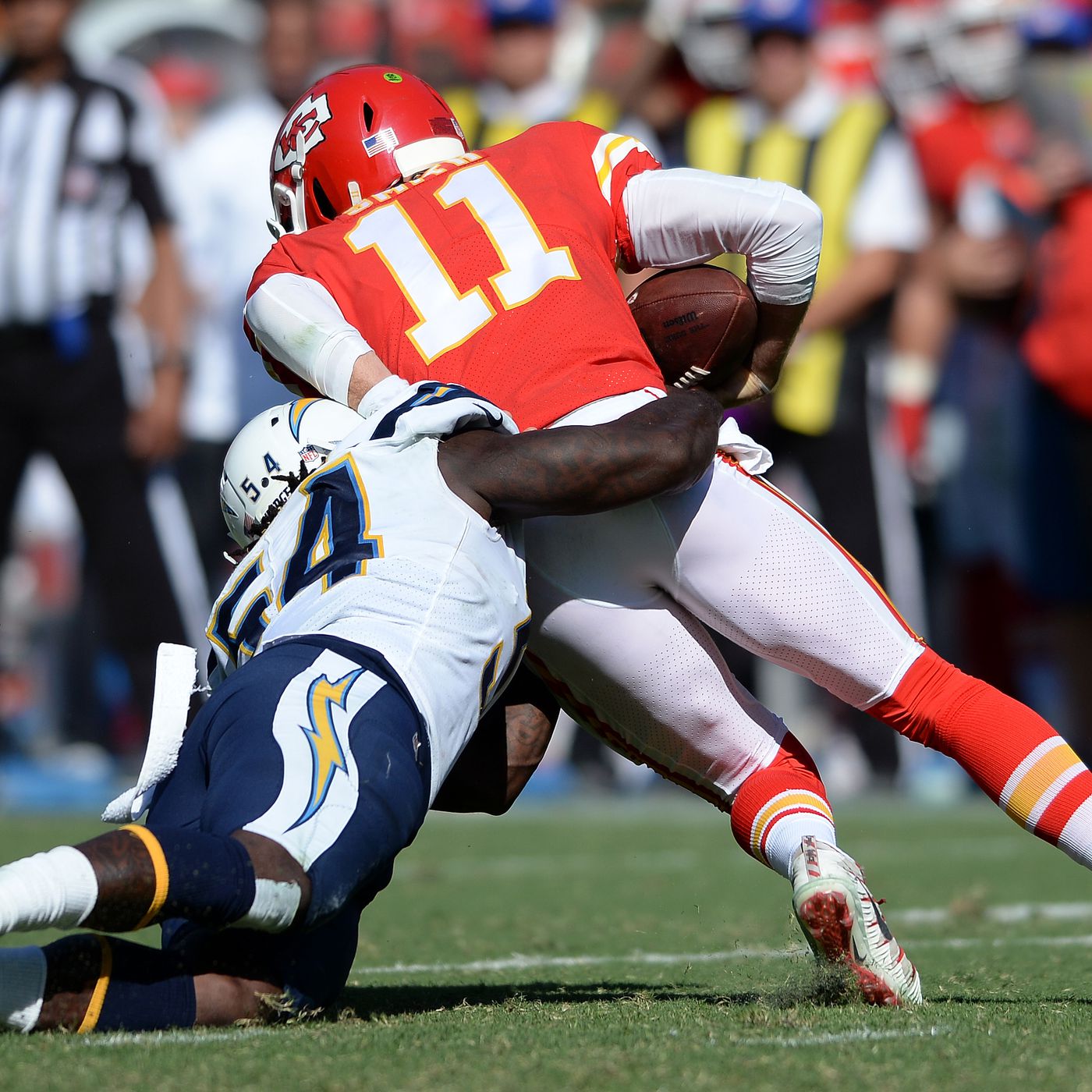 san diego chargers and kansas city chiefs