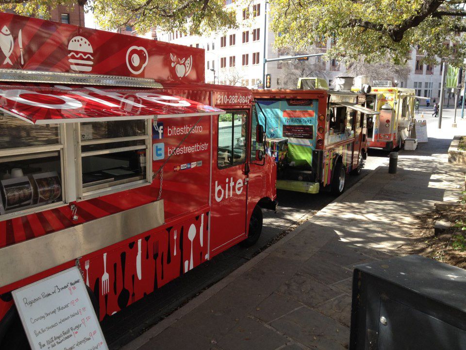 Food trucks in Downtown San Antonio [Photo: Facebook[