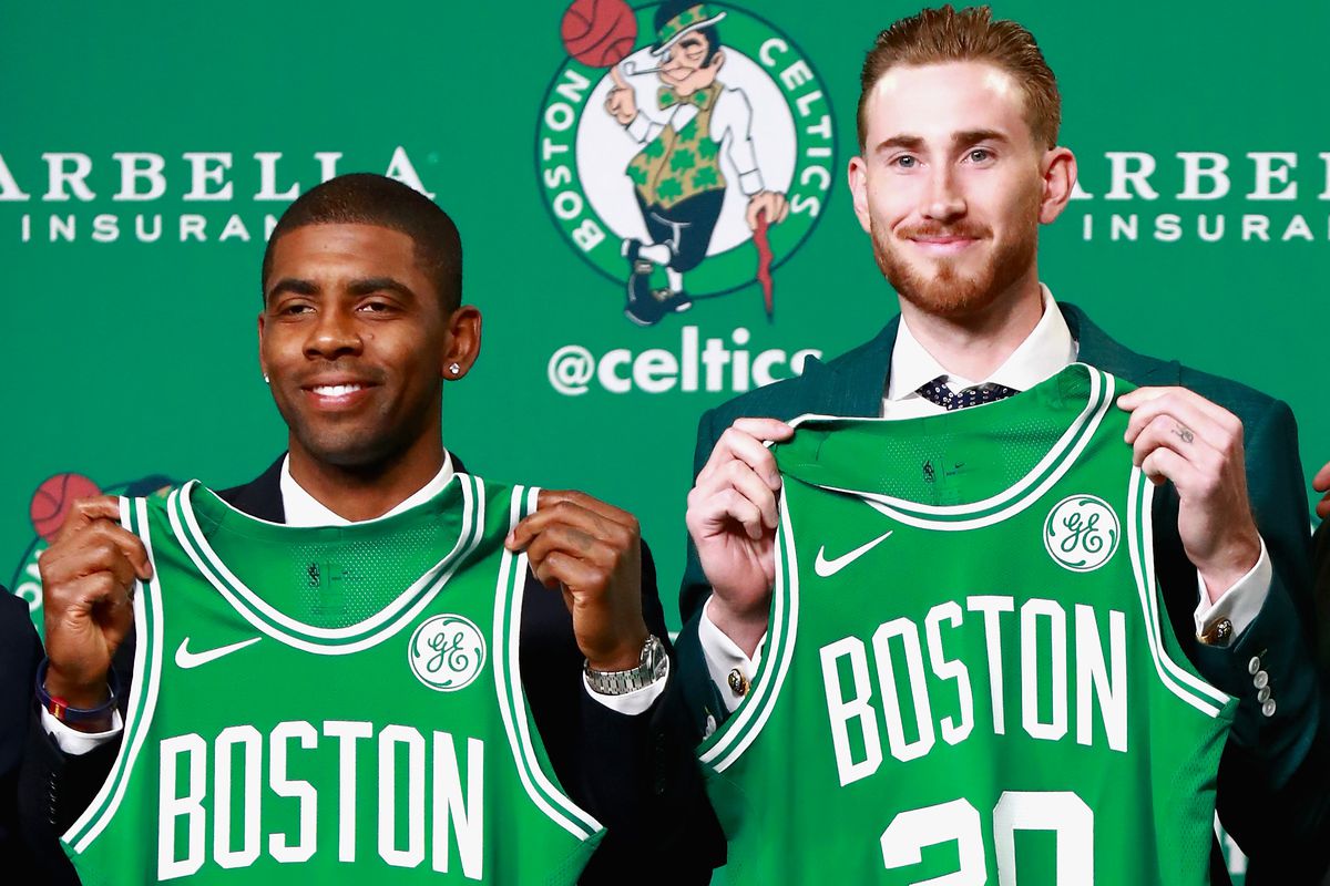 Boston Celtics Introduce Kyrie Irving