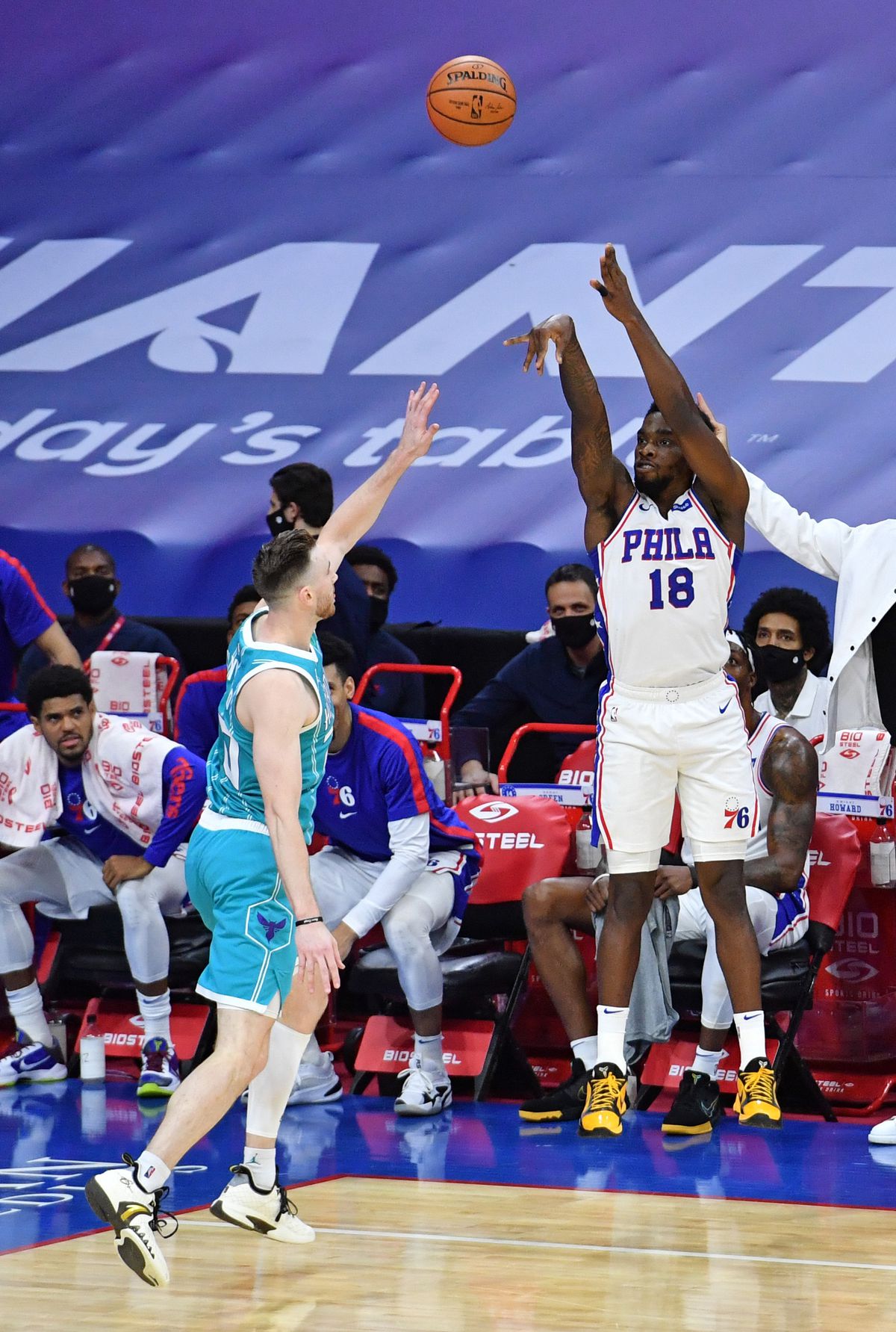 NBA: Charlotte Hornets at Philadelphia 76ers