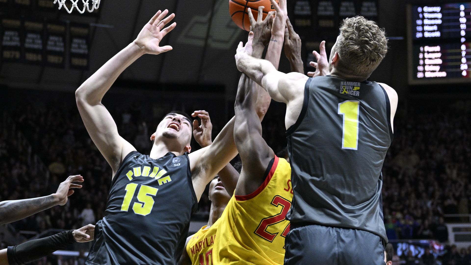 NCAA Basketball: Maryland at Purdue