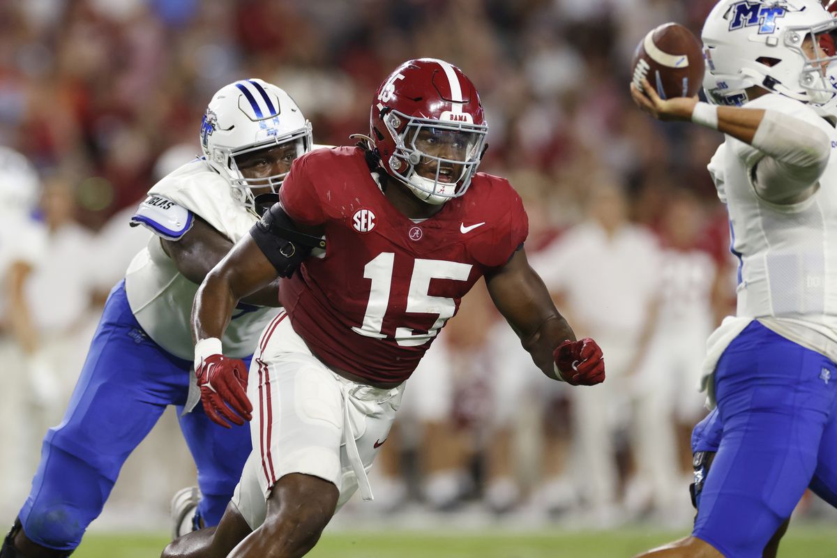 COLLEGE FOOTBALL: SEP 02 Middle Tennessee at Alabama