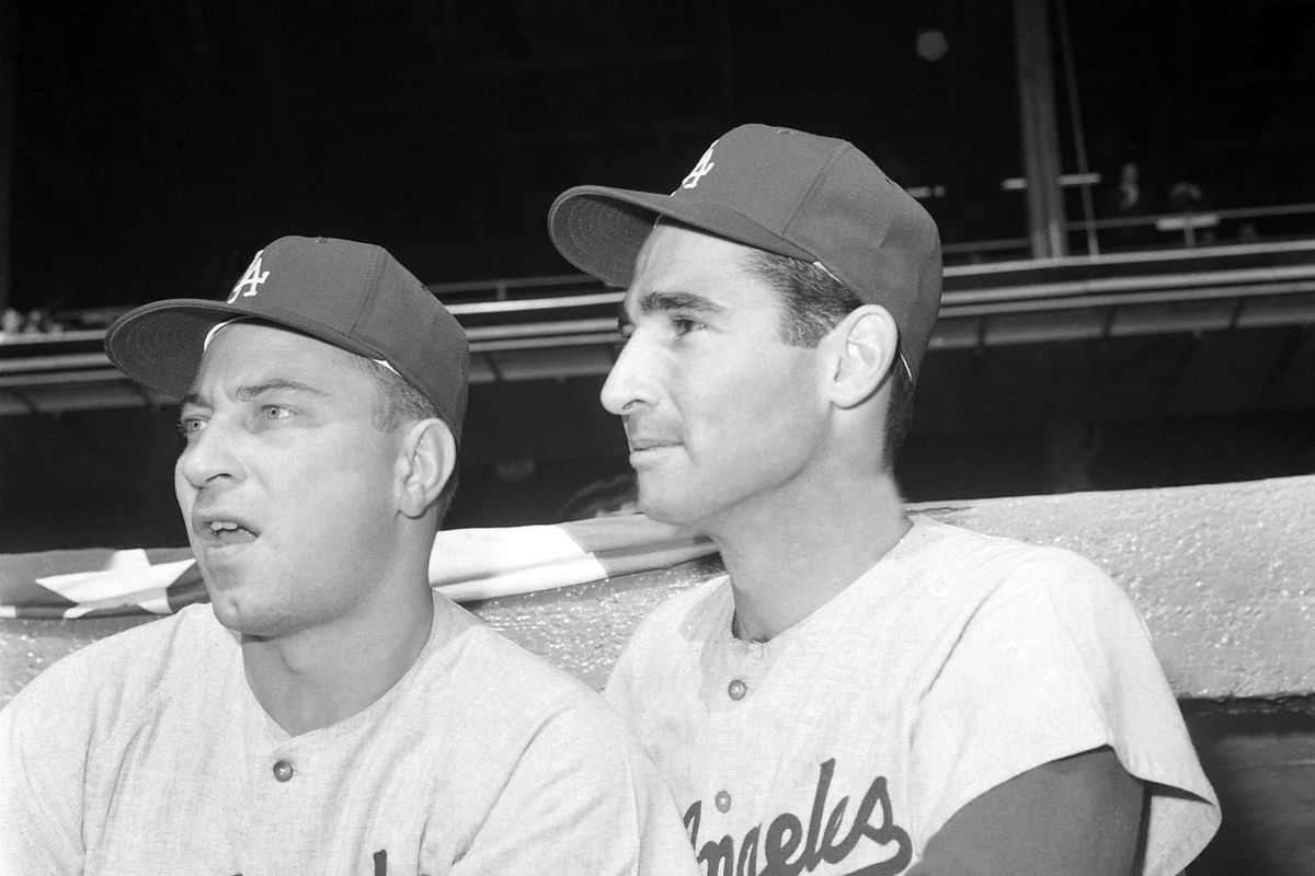 Sandy Koufax and Johnny Podres combined for three wins in the Dodgers’ five games this week in 1963.
