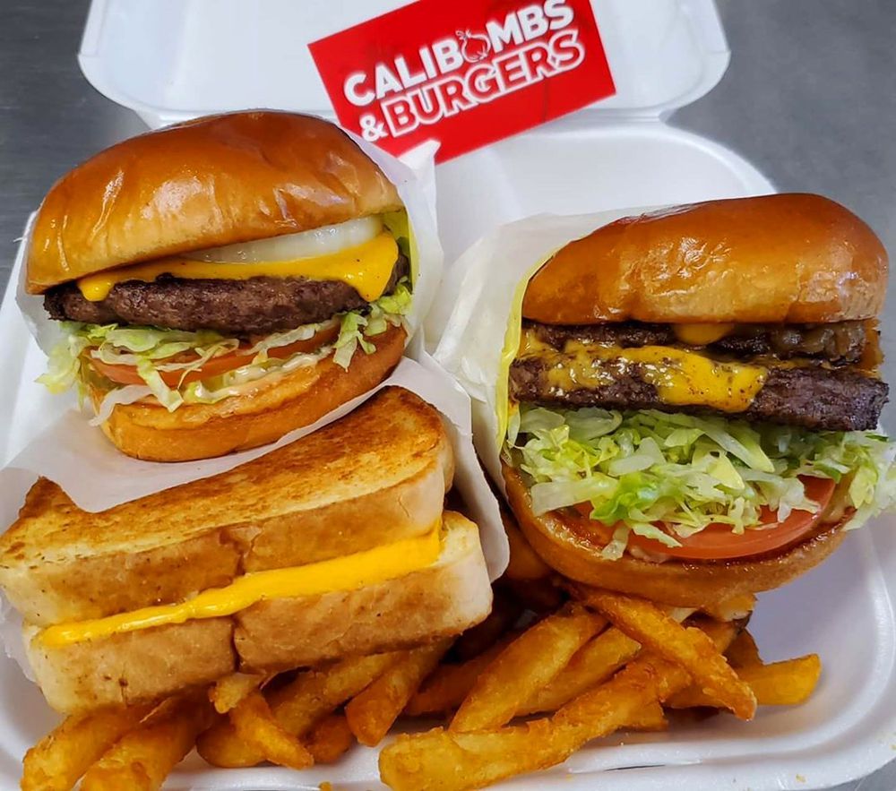CaliBombs & Burgers. 