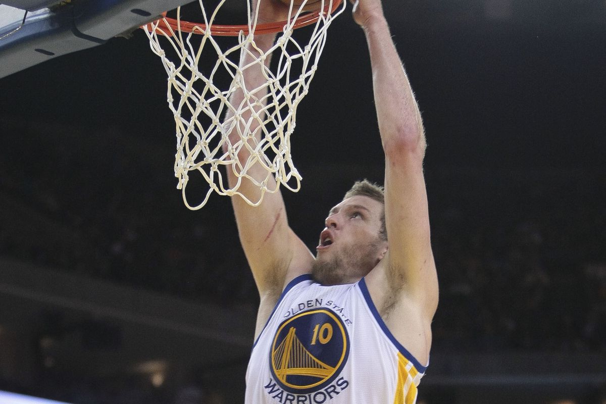 David Lee neared a triple double in a game against his former team. 