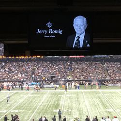 Honoring Jerry Romig after the 1st quarter. 