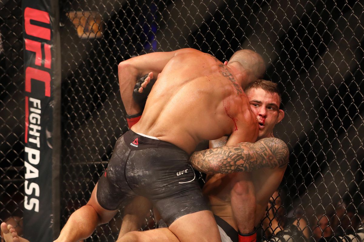 MMA: UFC Fight Night-Calgary-Alvarez vs Poirier