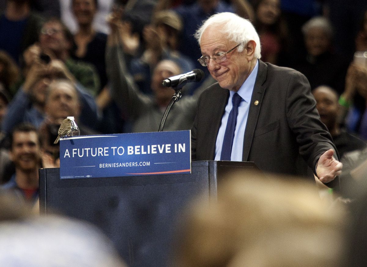 Bernie Sanders Holds Campaign Rally In Portland, Oregon