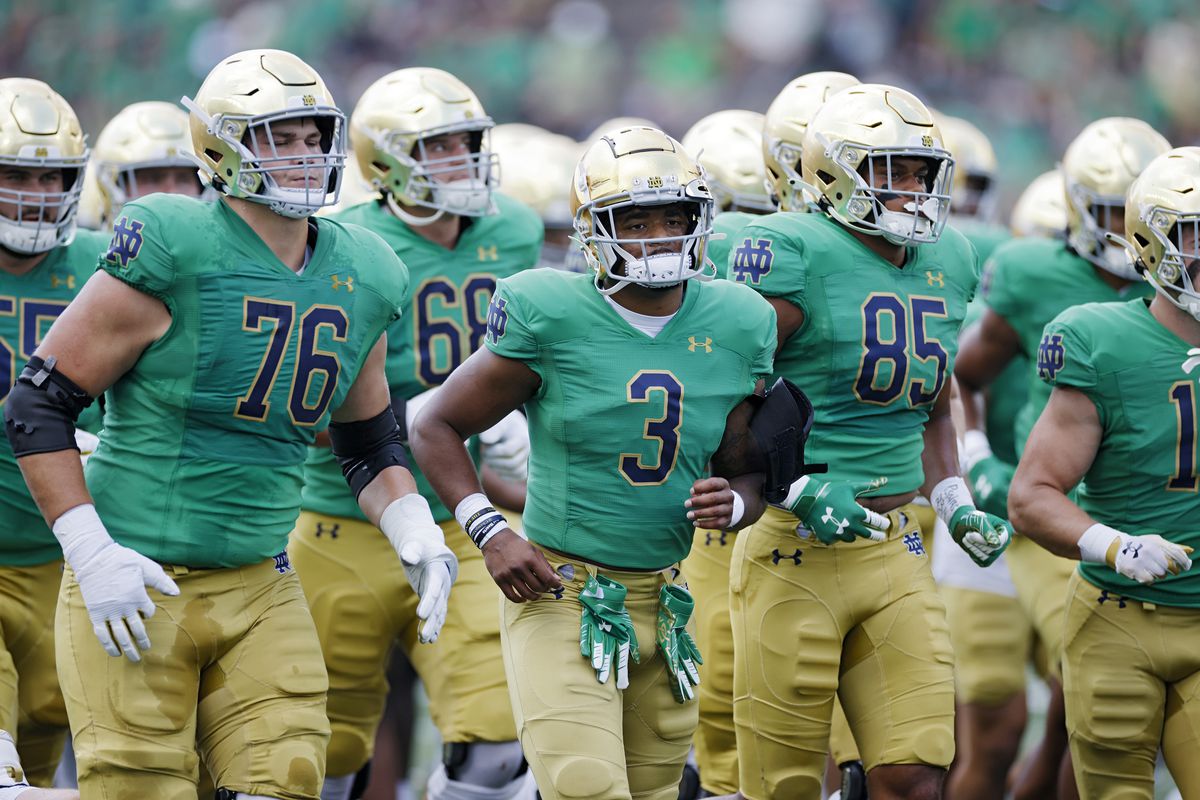 COLLEGE FOOTBALL: SEP 17 Cal at Notre Dame