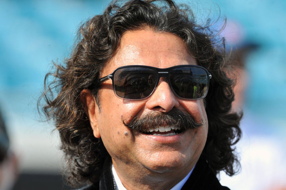 Jaguars owner Shahid Khan - now THAT is a mustache