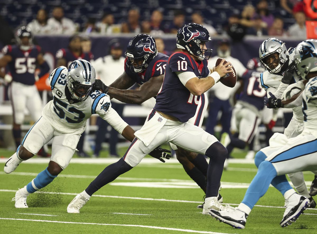 NFL: Carolina Panthers at Houston Texans