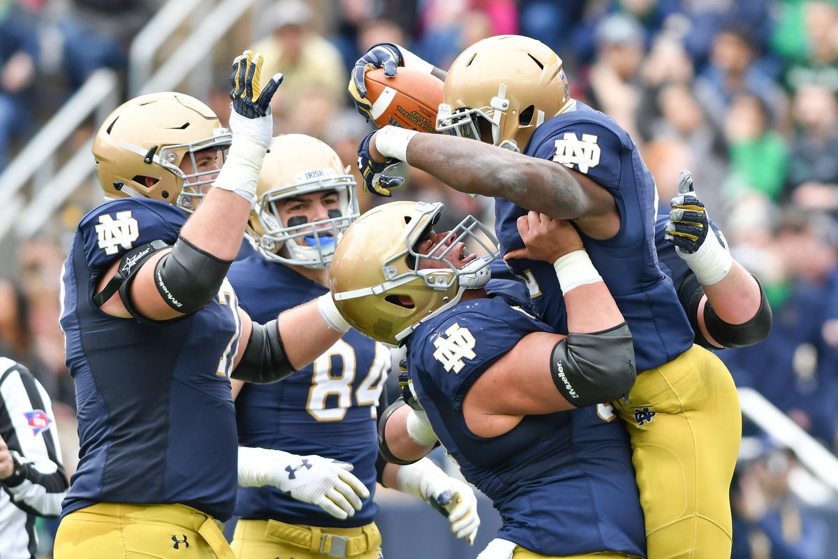 <p zoompage-fontsize="15" style="">NCAA Football: Notre Dame Spring Game