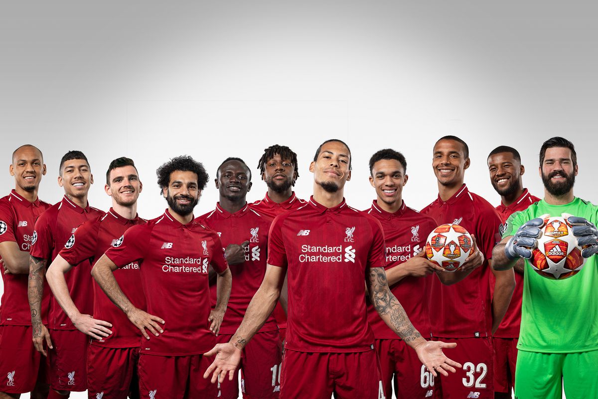 Liverpool FC Portrait Shoot - UEFA Champions League Final Preview