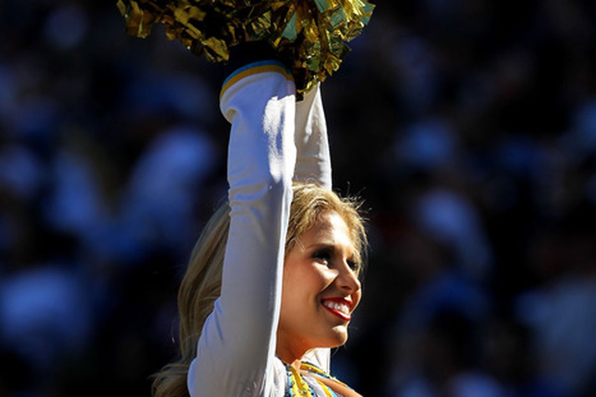 Random picture of a Charger Girl. What of it? (Photo by Stephen Dunn/Getty Images)