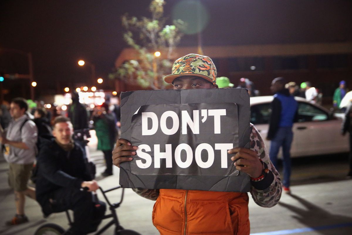 Activists Protest For Justice After Police Shootings