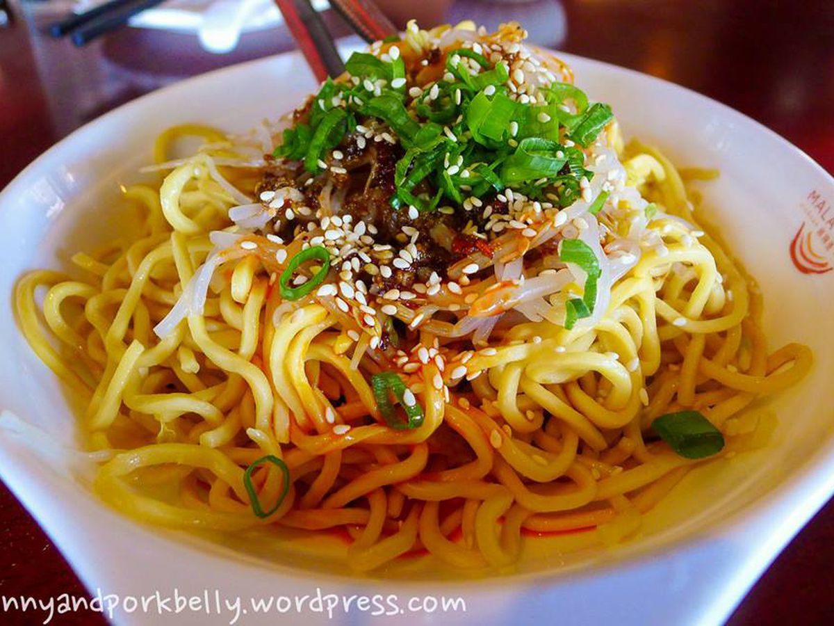 Noodles from Mala Tang
