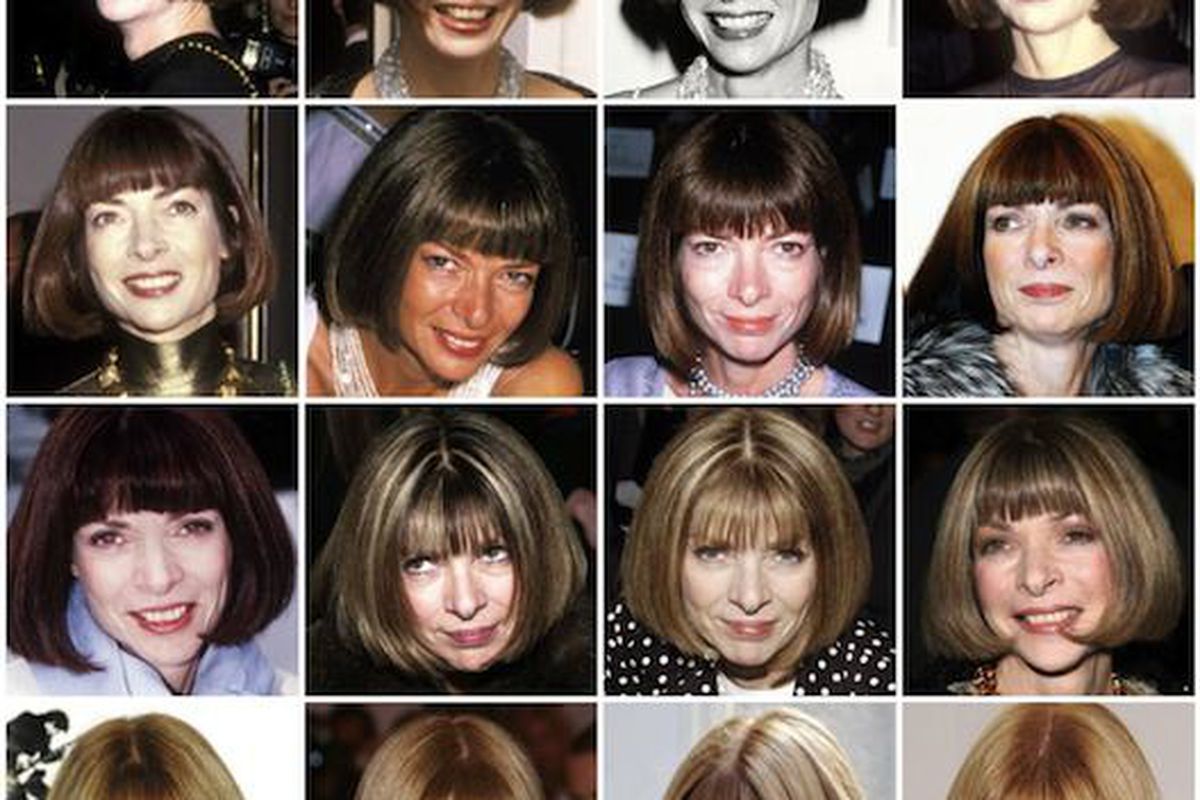 Variations on a Bob: Anna Wintour's Hair Throughout The Ages - Racked