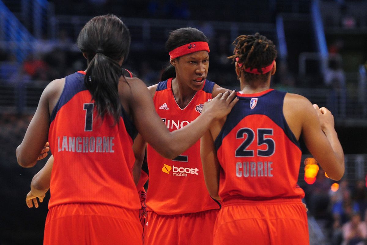 Crystal Langhorne, Michelle Snow, and Monique Currie were part of the previous coaching regime.  But it's doubtful that they can lead DC to a championship together.