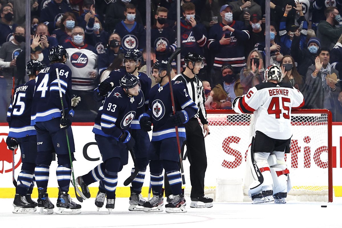 NHL: New Jersey Devils at Winnipeg Jets
